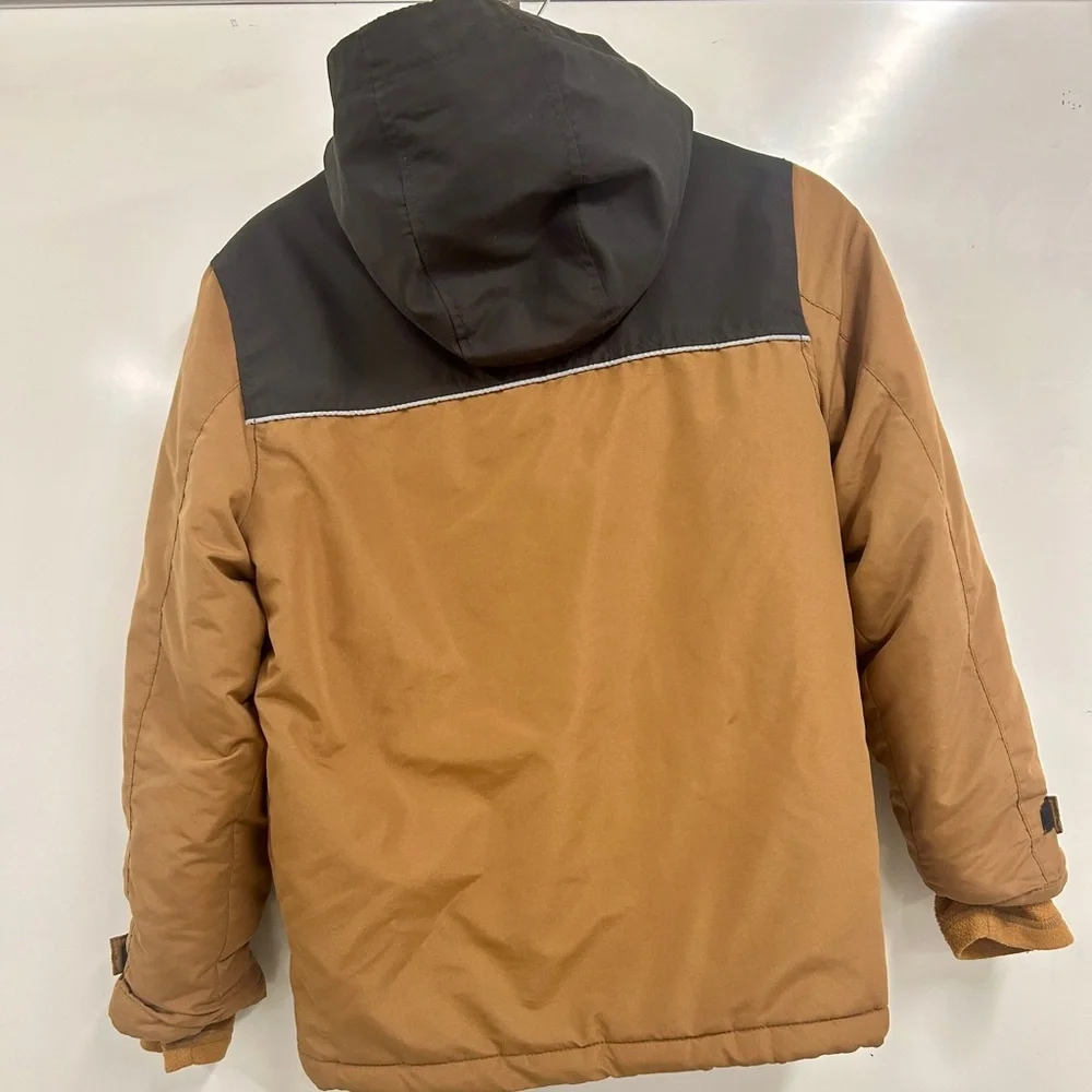 Old Navy Kid Large Hooded Puffer Jacket Outdoor Utility Winter School Ready Warm